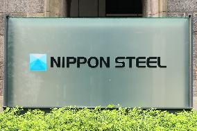 Nippon Steel Sign and Logo